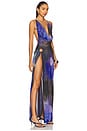view 2 of 4 Sedona Blue Floral Maxi Dress in Purple