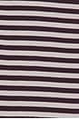 view 5 of 5 Sporty Stripe Hooded Draped Mini Dress in Black and White Stripe