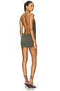 view 3 of 3 Draped Cupro Dress in Grey