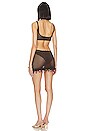 view 3 of 4 Magma Crochet Mini Dress in Brown