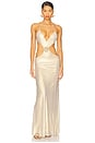 view 2 of 6 Vida Maxi Dress in Gold
