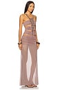 view 2 of 4 Hadassa Hand-Beaded Maxi Dress in Purple