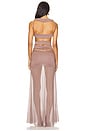 view 3 of 4 Hadassa Hand-Beaded Maxi Dress in Purple