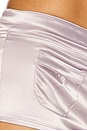 view 6 of 6 Satin Short in Grey