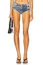view 1 of 6 Micro Denim Hotshort in Denim