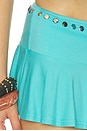 view 6 of 6 JUPE-SHORT STUD MINI  in Light Blue