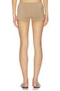 view 4 of 6 Coin Trim Hot Pant in Brown