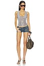 view 5 of 6 Ardor Mini Short in Denim