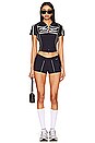 view 4 of 4 Sporty Mini Short in Black