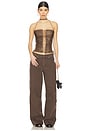 view 5 of 6 PIERNA ANCHA COLOSSUS in Chocolate Brown