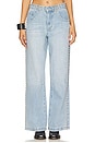 view 2 of 7 Studded Colossus Wide Leg Jeans in Light Wash