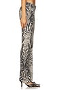 view 3 of 6 Cooper Bootcut Jeans in Zebra