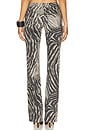 view 4 of 6 Cooper Bootcut Jeans in Zebra