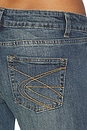 view 6 of 6 Slub Cooper Jean in Mid Blue
