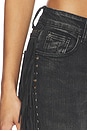 view 6 of 6 Fringe Bootcut Jean in Black Wash