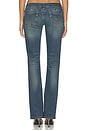 view 5 of 6 Eden Low Rise Stretch Bootcut Jeans in Dark Wash