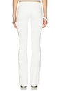 view 6 of 7 JEANS WHITE COOPER WITH LACE APPLIQUE in White
