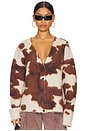 view 2 of 5 Cow Chuck Cardigan in Cow Print