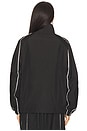 view 3 of 4 Micro Fibre Track Jacket in Black