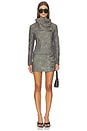 view 5 of 5 CHAQUETA FUNNEL NECK in Grey