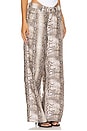 view 2 of 6 Colossus Wide Leg in Snake Print