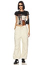 view 5 of 5 Parachute Cargo Pants in Ecru