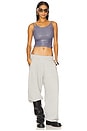 view 5 of 6 Petite Colossus Jogger Pant in Grey Marl