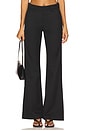 view 1 of 6 Stacked Bootcut Suit Pant in Black