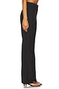 view 3 of 6 Stacked Bootcut Suit Pant in Black