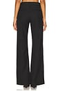 view 4 of 6 Stacked Bootcut Suit Pant in Black