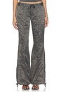 view 2 of 8 Satin Cargo Pant in Grey