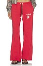 view 1 of 7 Cleo Jogger in Washed Red