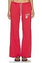 view 2 of 7 Cleo Jogger in Washed Red