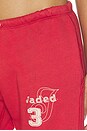 view 7 of 7 Cleo Jogger in Washed Red
