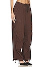 view 3 of 5 Parachute Cargo Pants in Brown