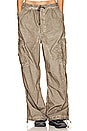 view 1 of 5 Oil Wash Parachute Pants in Beige