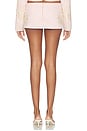 view 5 of 6 JUPE MILITARY MINI EMBROIDERY DETAILING in Pink