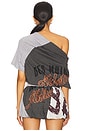 view 4 of 5 Reworked Varsity Low Back Top in Multi