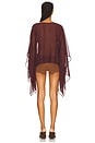 view 3 of 5 Cape Top in Plum