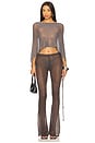 view 6 of 7 Infinity Multiway Knit Cape in Gunmetal