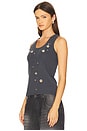 view 3 of 5 Eyelet Studded Tank in Grey