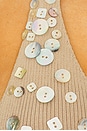 view 5 of 5 Button Knit Halter Top in Brown in Beige