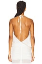 view 3 of 5 Tatiana Backless Studded Top in White
