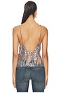 view 3 of 5 Embellished Cami Top in Grey
