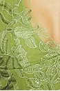 view 6 of 5 Roswen Lace Corset Top in Green