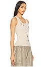 view 2 of 5 Eyelet Studded Tank Top in Cream
