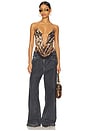 view 4 of 4 Asteria Top in Cow Print