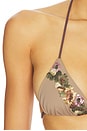 view 5 of 5 Triangle Bikini Top With Sequin Detail in Grey