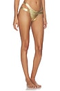view 2 of 4 BRAGUITA BIKINI IDOL METALLIC BANDAGE in Gold