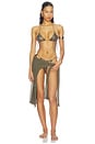 view 5 of 6 BRAGUITA BEADED BIKINI  in Silver